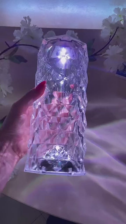 RGB Crystal Touch Lamp – Transform Any Room With Elegance & Colour